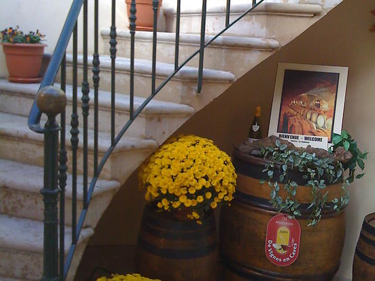 Escalier en pierre de Bourgogne